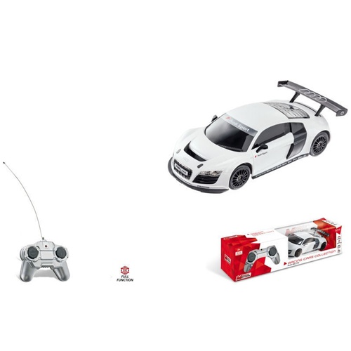 AUDI R8 LMS WHITE RADIOCOMANDO 1:24 Mondo Motors Radiocomando Modellino Nuovo