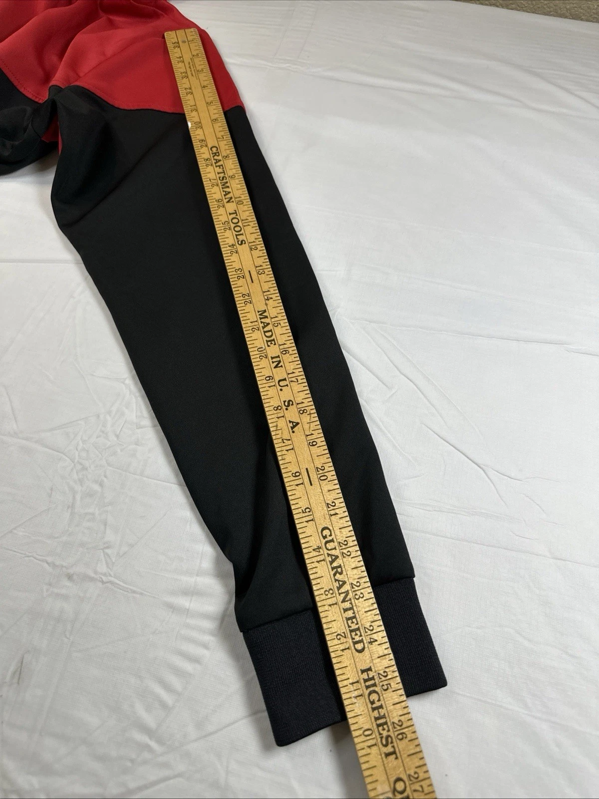 CALVINO Scuderia Ferrari Racing Fullzip Track Jacket Black, Red XL #6141 - product detail image 12