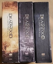 Deadwood: Complete HBO TV Series DVD Seasons 1-3 LOT 18-Disc Set Season 1 2 3