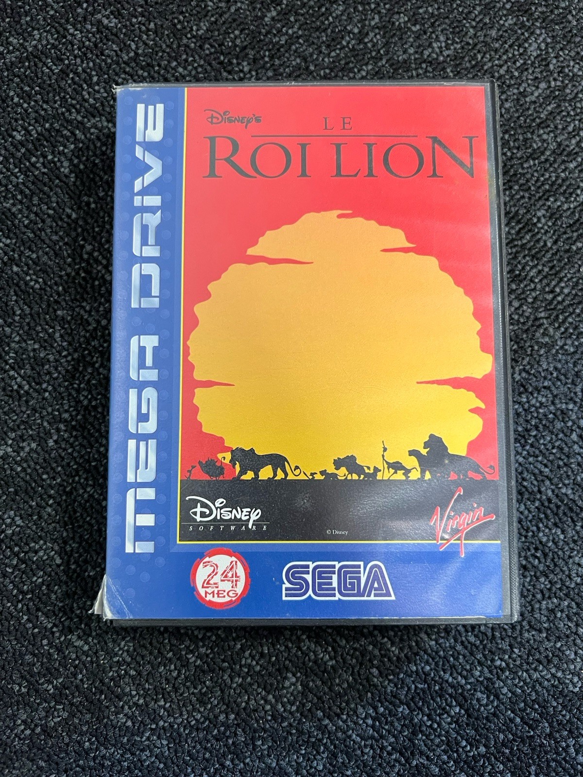 sega megadrive le roi lion complet