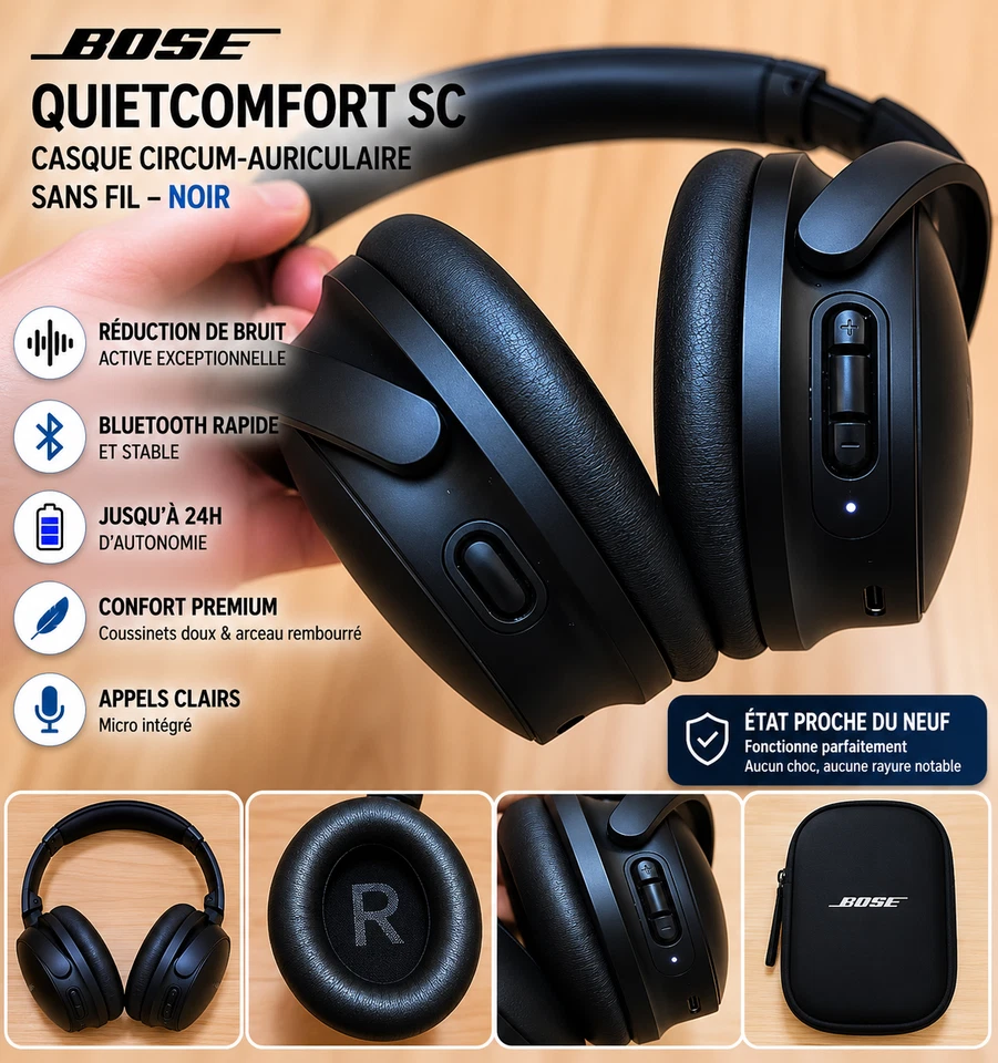 Bose QuietComfort Headphones, photo 2 sur 5
