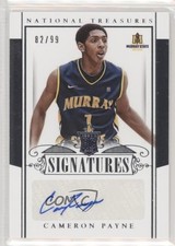 2015 National Treasures College Rookie Signatures 82/99 Cameron Payne Auto r4i