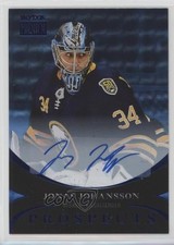 2020-21 Skybox Metal Universe Star Sapphires Jonas Johansson #PP-40 Auto 0cv