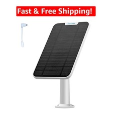 Eufycam Compatible Solar Panel with 13.1ft Cable - Weather-Resistant Design