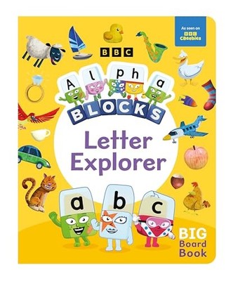 Sweet Cherry Publish - Alphablocks Letter Explorer  A Big Board Book - - H245z
