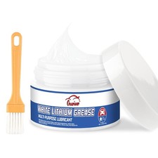 White Lithium Grease, Multi-Purpose Lubricant Grease with 3.5oz