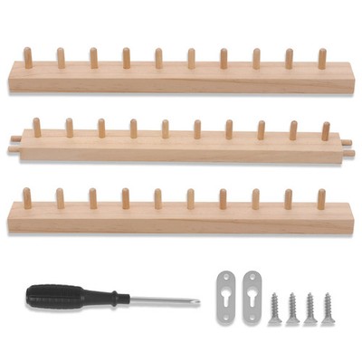 Holz Webstuhl Set Handstrickmaschine Grober Webrahmen DIY Accessoire