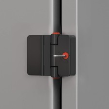 Refrigerator Door Locks Double Button Adhesive Fridge Lock with Keys,File Drawer