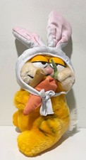 Garfield Conejo de Pascua con Zanahoria Peluche Vintage 1981 | GC | Envío Gratis