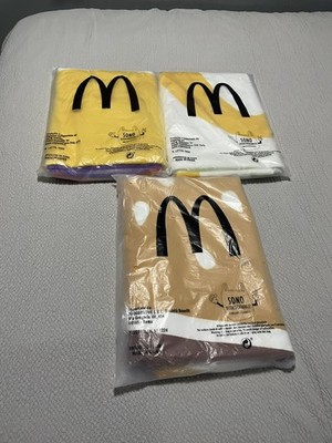 McDonalds Ltd Edition Italien Strandtuch Konvolut Brandneu mit Etikett 2025 Burger Pommes Getränk