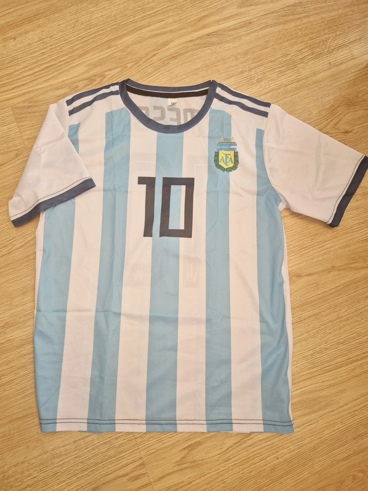 Men's 3D Printed Football Jersey Tshirt Handmade Size M