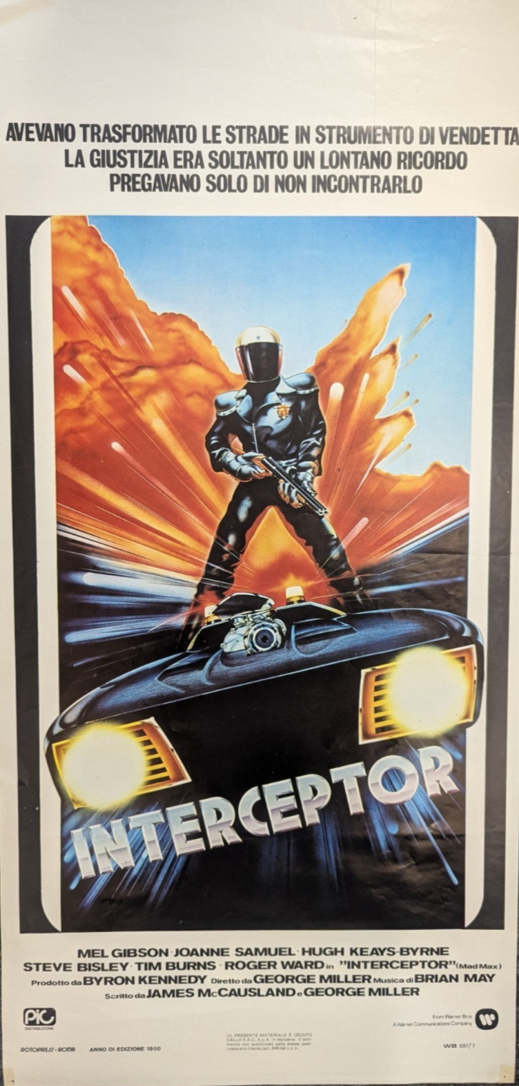 Interceptor Poster Mad Max (Interceptor), Italian poster, 13