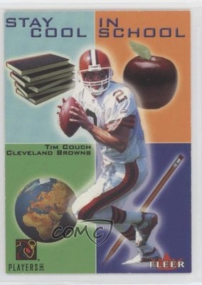 2000 NFL Players Party (Stay Cool in School) Tim Couch (Fleer) 0rl8