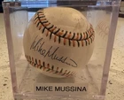 New ListingBASEBALL~SIGNED MIKE MUSSINA  (HOF)  RAWLINGS  OLB & DISPLAY~ 1993 All Star Game