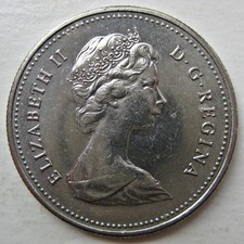 CANADA 1978 QUEEN ELIZABETH II FIFTY 50 CENTS COIN (KM# 75.3)