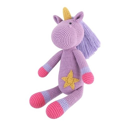 Crochet Bunny Stuffed Animal Doll Toy Gift for Boys and Girls Birthday
