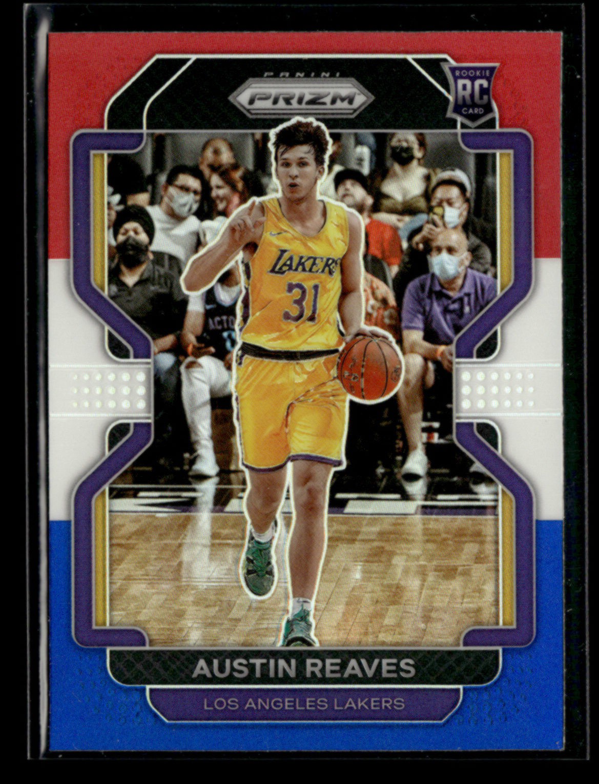 Austin Reaves 2021-22 Panini Prizm Basketball RC Red/White/Blue [jm48