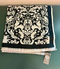 Vince Camuto Black White Scarf