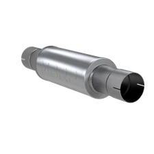 MBRP M20681 4" Inlet/Outlet Muffler 24"x30" Aluminum Deep Sound Truck Jeep Plug-