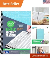 s  Check Book Register & Debit Card Ledger Notebook - Checking Account Regist...