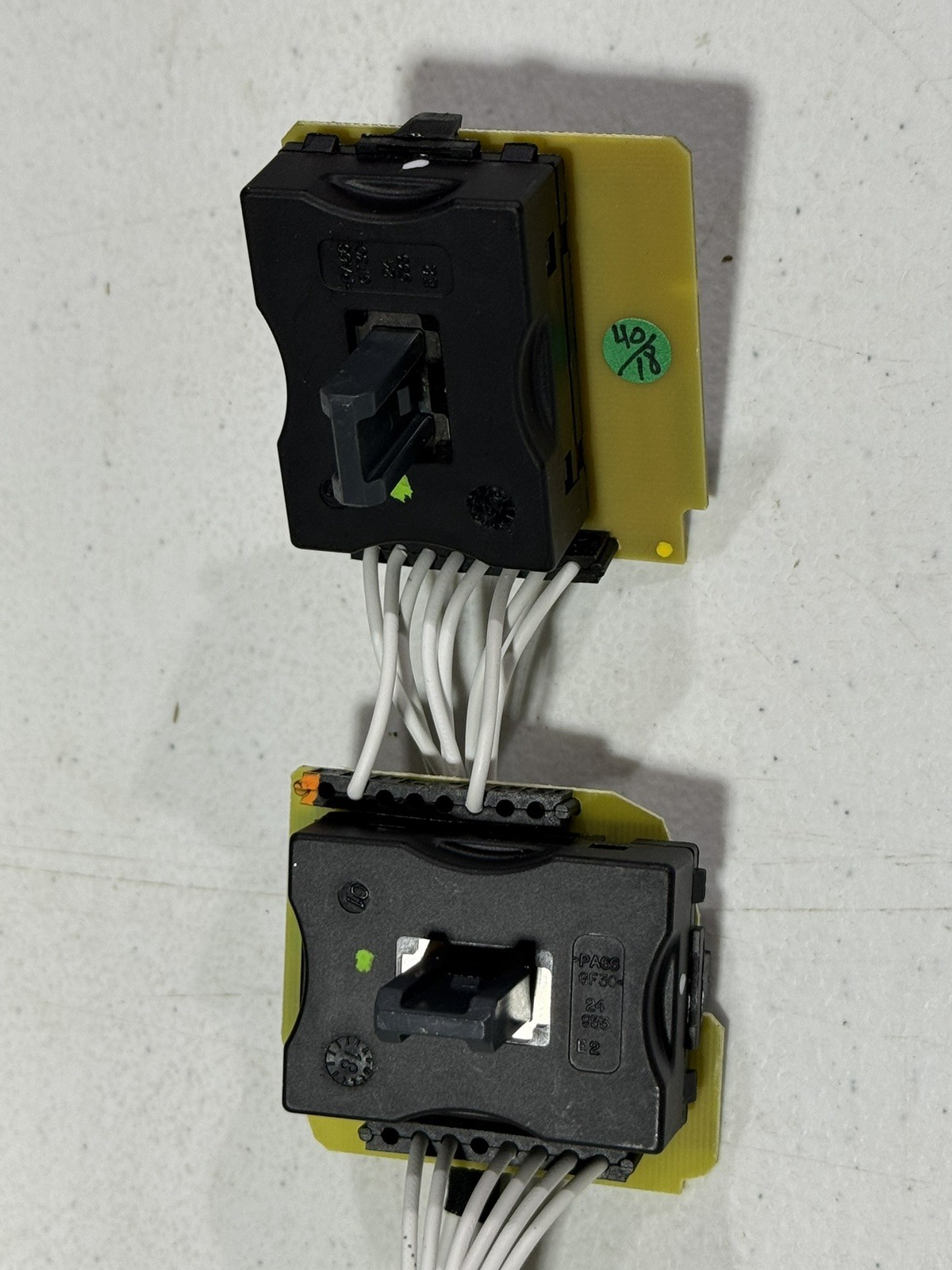 GENUINE MASERATI 2007-2017+ GranTurismo LH Seat Back Adjustment Wiring 980145147