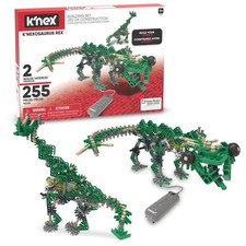 K'NEX | K'Nexosaurus Rex Bauset (motorisiert) | 255 Teile, beweglicher Dinosaurier M