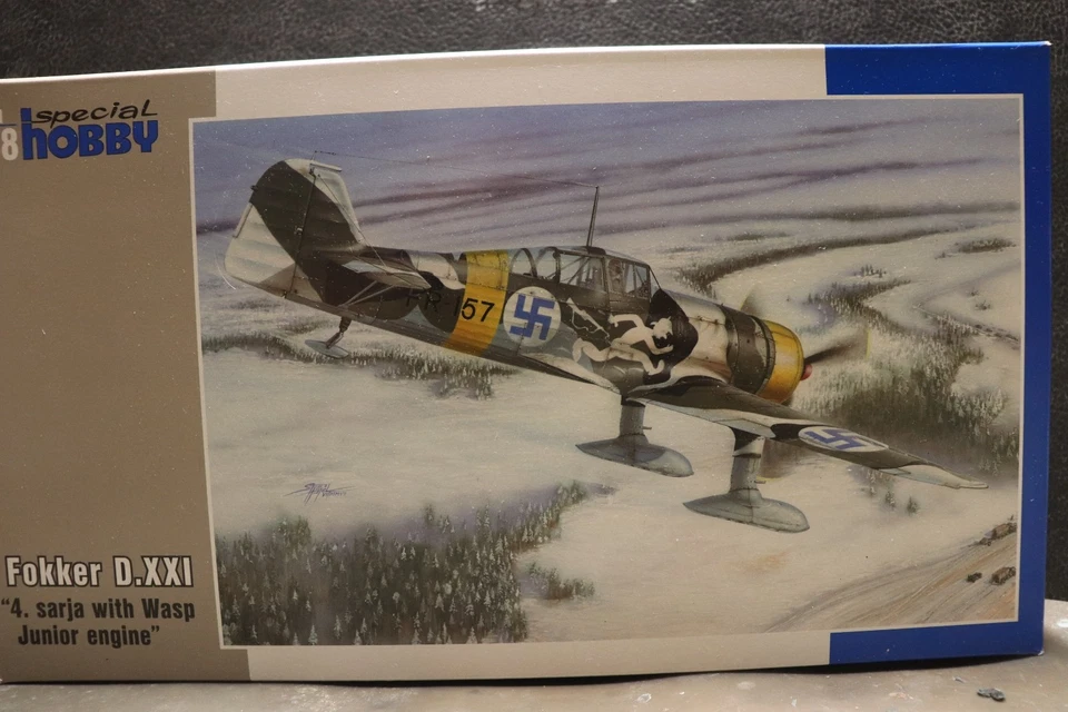 Fokker D-XXI "Sarja" In Finnish Service with Wasp Jr. Engine Special Hobby 1/48 - Image 2 of 4