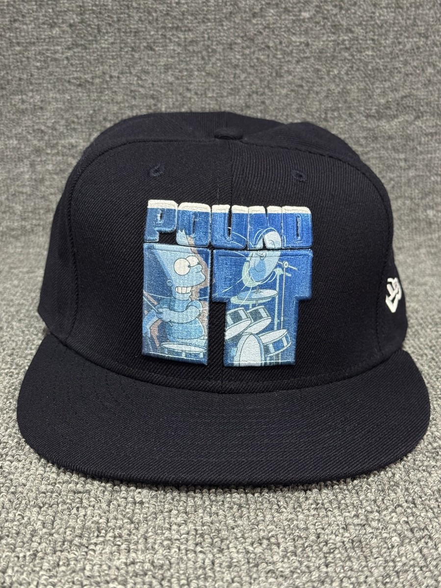 New Era x The Simpsons 'Pound It' 9FIFTY Snapback Cap Black Hat