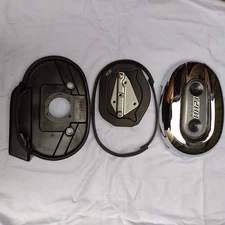 Harley Davidson Sportster 1200 Custom  Air Cleaner Chrome  filter Gaskets Trim