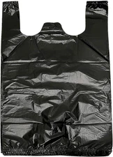 200-Pack 4 Gallon Black Trash Bags – Thick Small Garbage Bags with Handles
