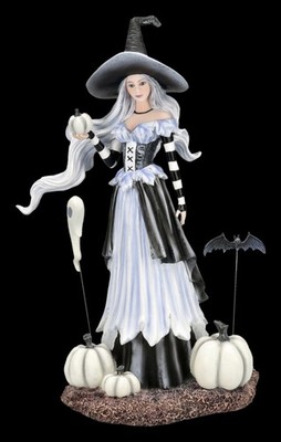 Hexenfigur Ghost Pumpkins Witch by Amy Brown-Halloween Sammler Deko H 26 cm
