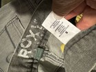 ROXY ORIGINAL FRAYED EDGE DESIGN SUMMER VACATION BERMUDA JEANS 5 NWT — photo 5