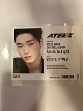 ATEEZ Ashes to Light Label Can Sticker SAN 2nd Full Album