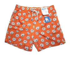 NWT Men's Swimwear Trunks Board Pockets UPF Breathable Stretch Above Knee Size L