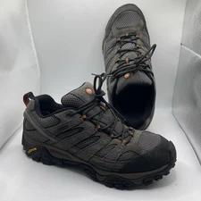 Merrell Moab 3 Men's Size 10.5 Activewear Gray Hiking Vibram Athletic Outdoors