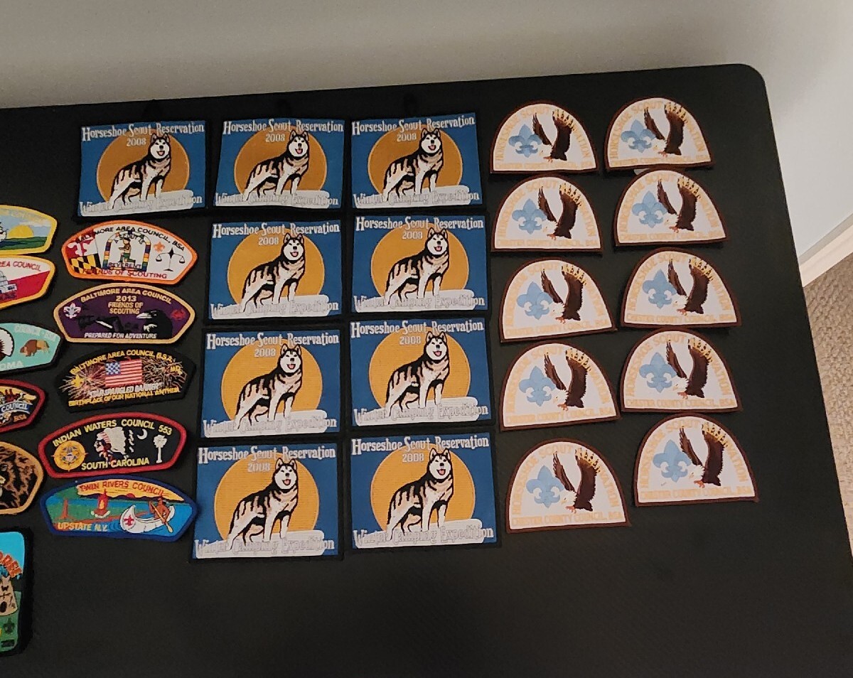 Boy Scout Patch Collection 50 Patches In Total eBay