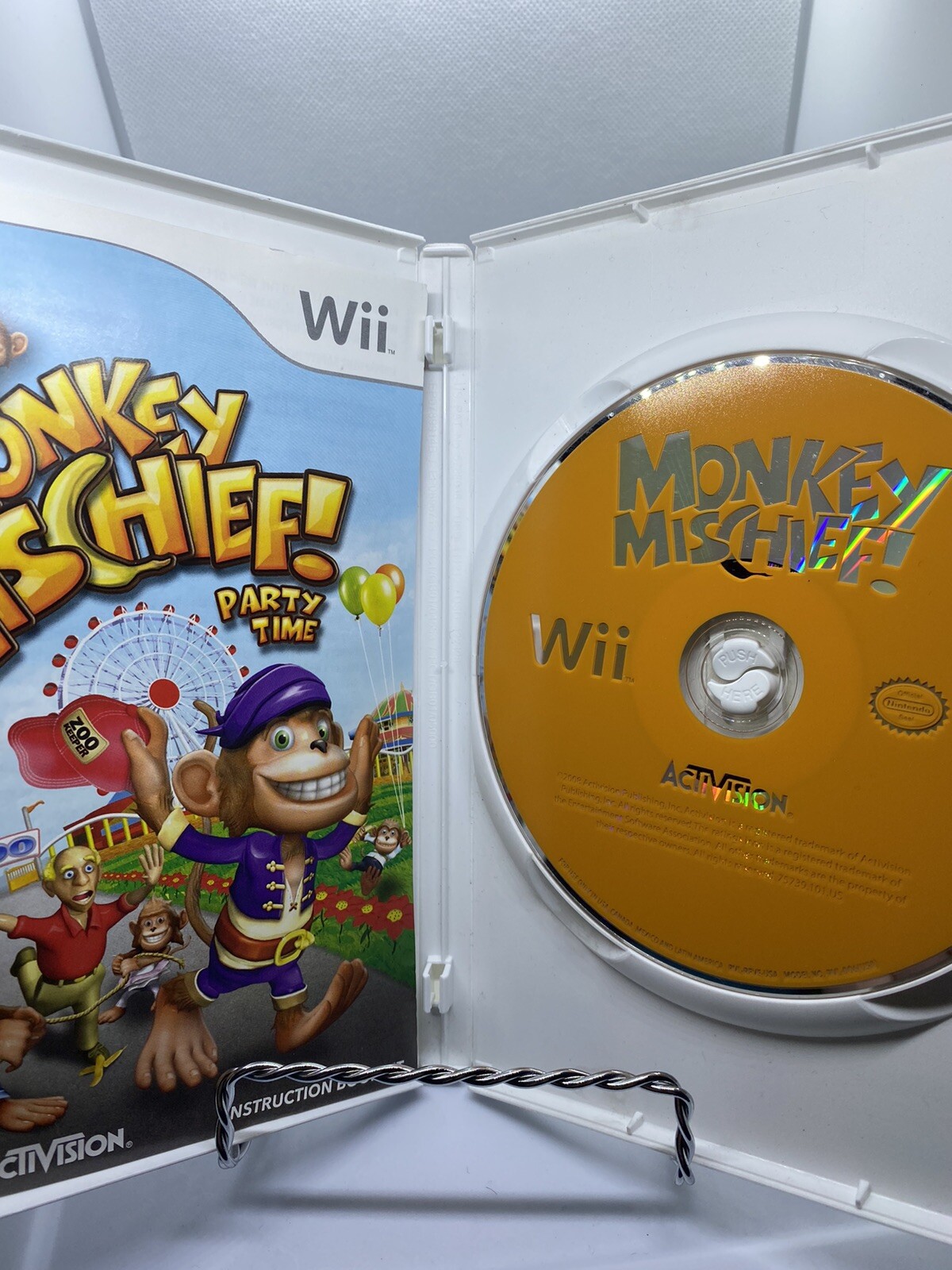 Monkey Mischief Party Time (Nintendo Wii, 2008) 47875757394| eBay