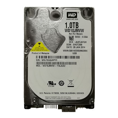 Western Digital 1TB WD10JMVW-11AJGS2 2,5" USB 3.0 Przenośny zewnętrzny dysk twardy - Zdjęcie 1 z 3