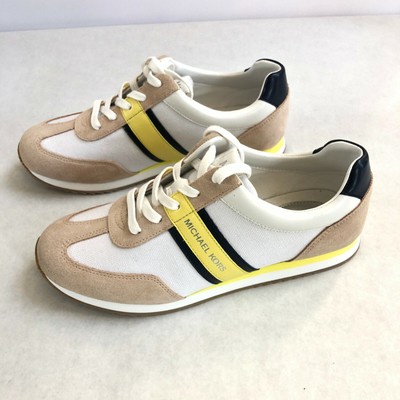 yellow mk shoes