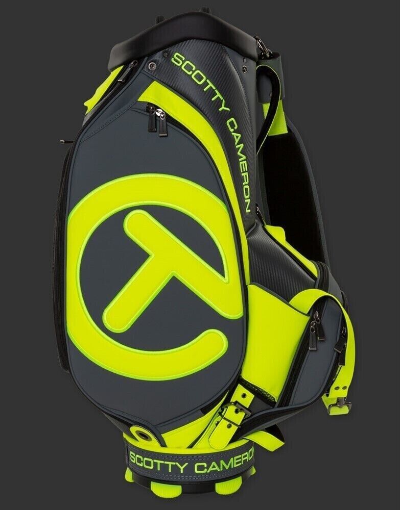 Scotty Cameron Circle T Staff Bag - 7 Point Crown - Charcoal Scotty Cameron Circle T Staff Bag - 7 Point Crown - Charcoal