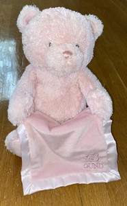 gund peek a boo bear Pink | eBay