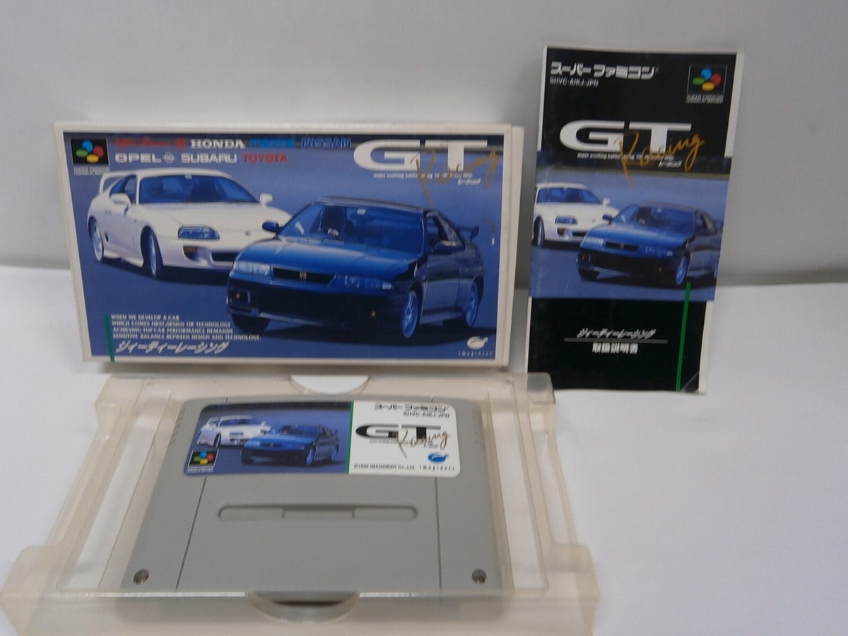 もも SNES - GT Racing - boxed. Can Save! Super famicom. JAPAN GAME