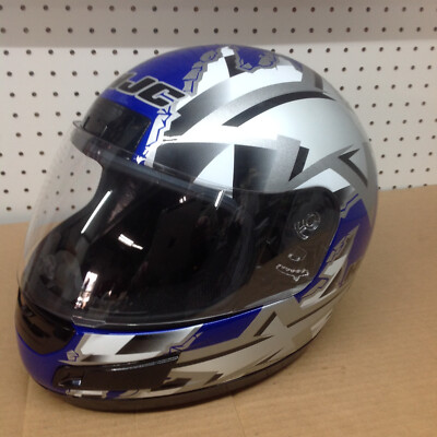 HELMET    FF   [ HJC - CL 12 ]        SMALL     BLUE/BLACK/SILVER