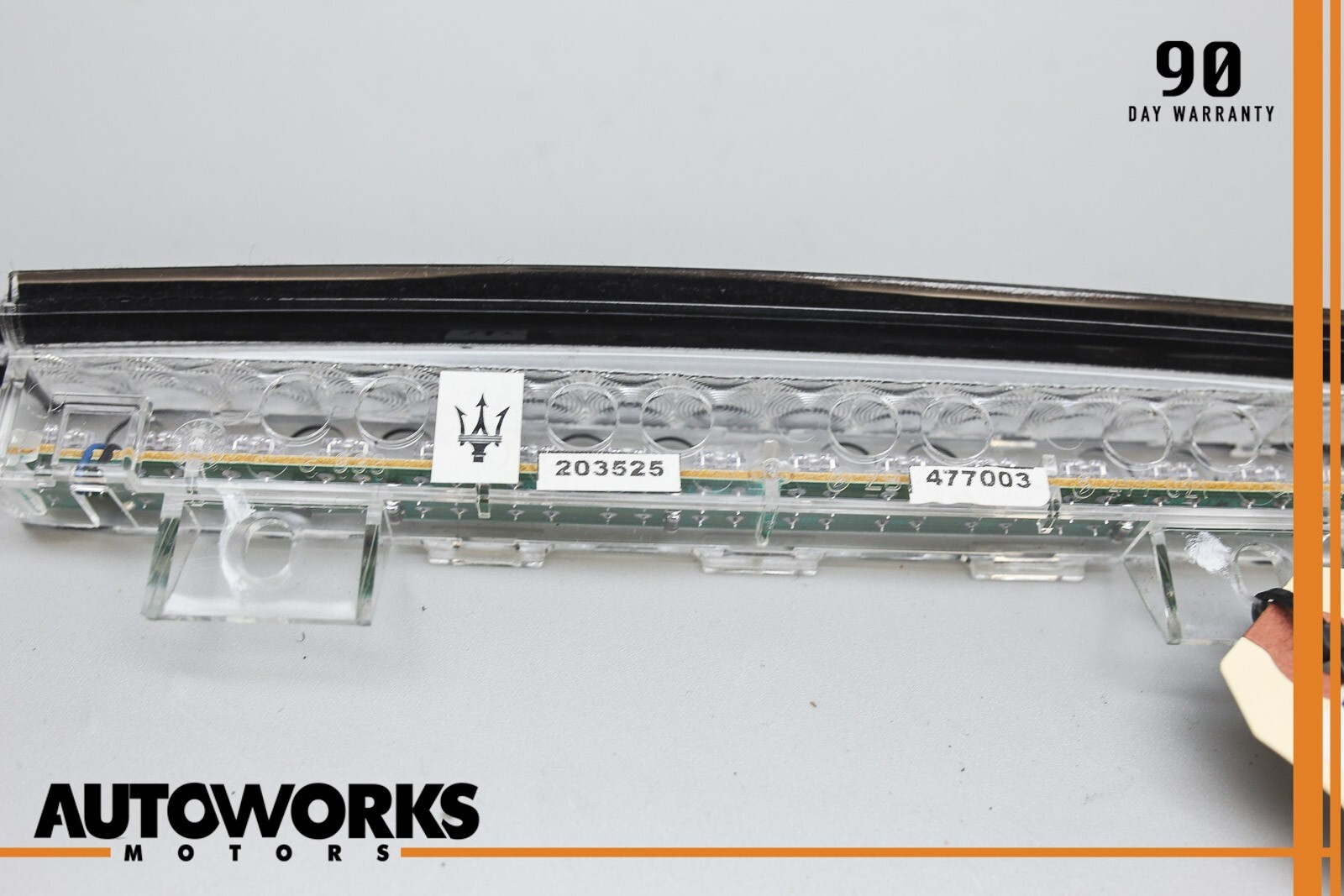 03-13 Maserati Quattroporte M139 Rear Third 3rd Brake Stop Light Lamp 203525 OEM
