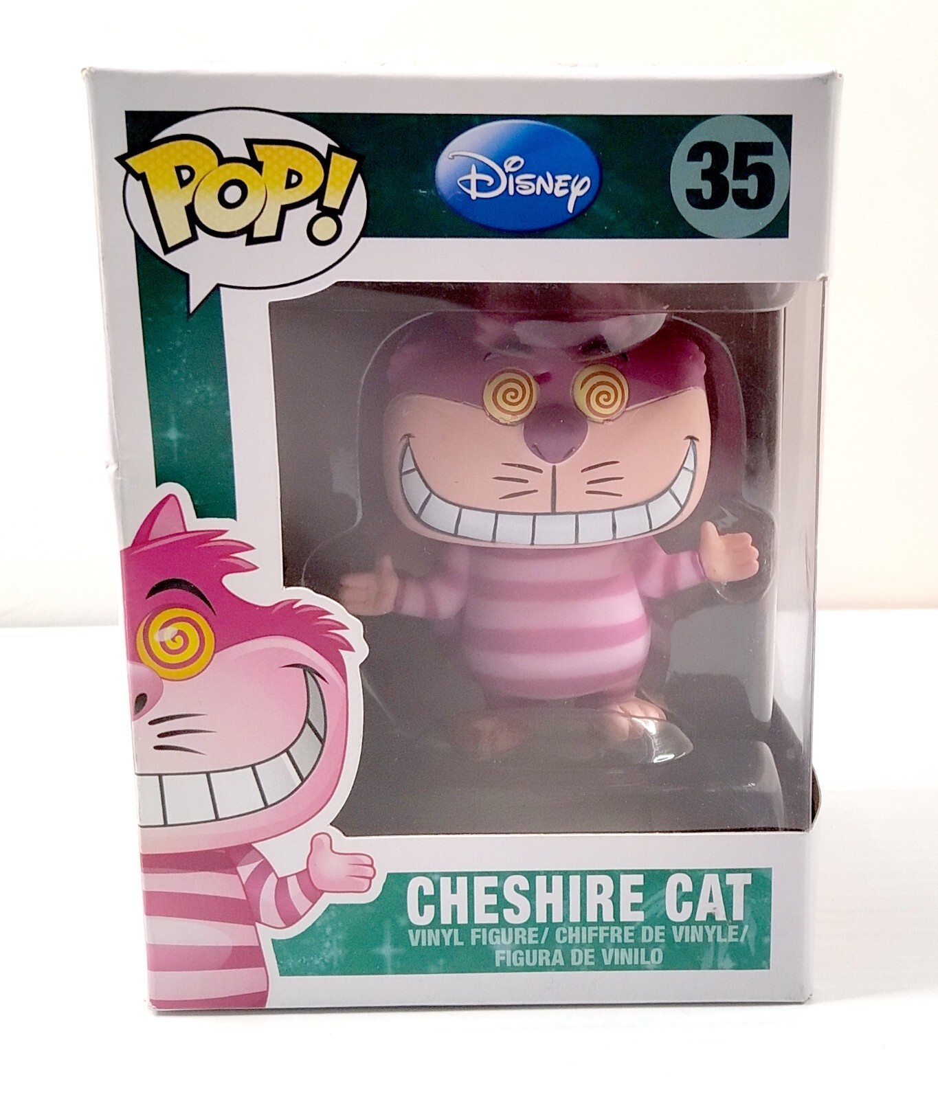 Cheshire Cat Pop 35 - Disney Alice In Wonderland - Funko Pop **Hard Stack Damage