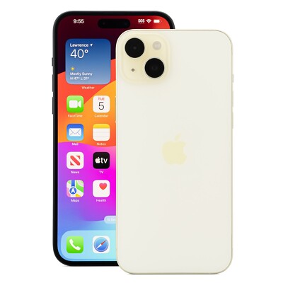 Apple iPhone 15 Plus 128GB Factory Unlocked Open Box Mint