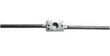 EZ Wheeler - 66 7/16" Truck cap Topper Lock Rod Bars (LB66)