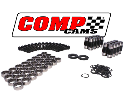Chevrolet LS Gen III Rocker Arm Set With Comp Cams Trunnion Kit Pre-Installed - For 4.8L, 5.3L, 5.7L, 6.0L Engines