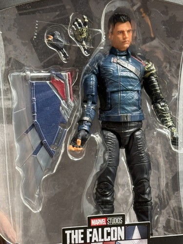 COMPLETE SET 7 Captain America Falcon FLIGHT GEAR BAF 6"Marvel Legends 2021 MCU - Picture 17 of 22