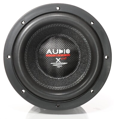 Audio System X 08 EVO 20 cm Subwoofer Langhub 2x 2 Ohm 400 Watt RMS